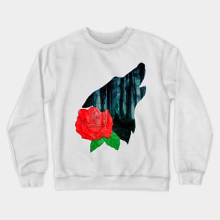 The Wolf howls tonight. Crewneck Sweatshirt